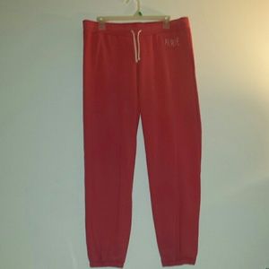Aeropostale coral joggers