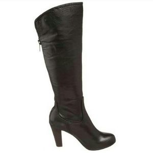 Frye Miranda Back Zip Stacked Heel Boot