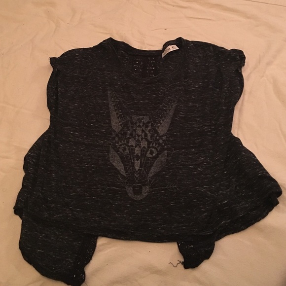 Hollister sightly open back top