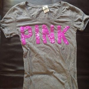 Victoria secret basic pink tee