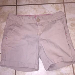 Khaki shorts