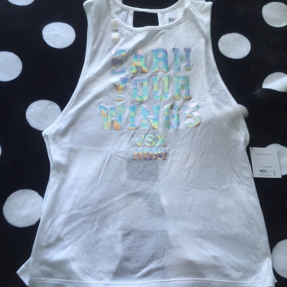 🚫SOLD ON ♏️🚫VS VSX Cut Out Back Tee - Picture 1 of 3