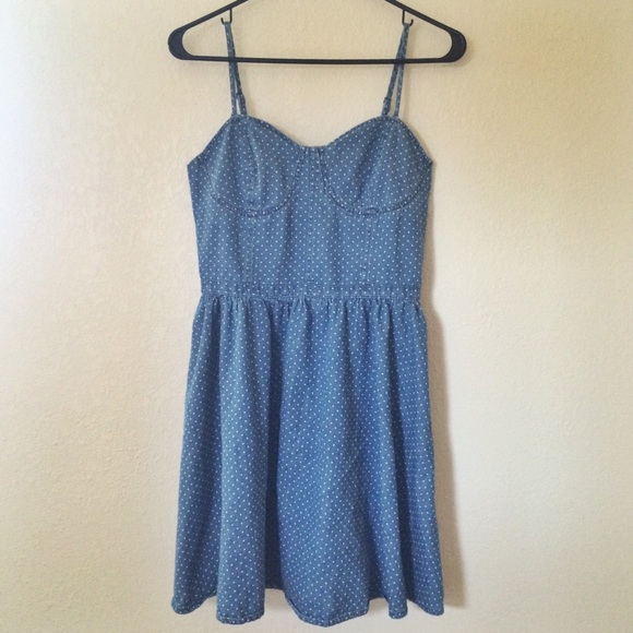 LC Lauren Conrad polka dot dress