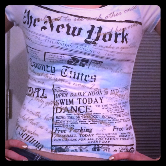 Shirt with art design front