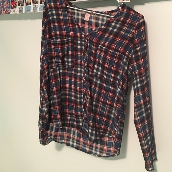 Forever 21 polyester Flannel - Picture 1 of 2
