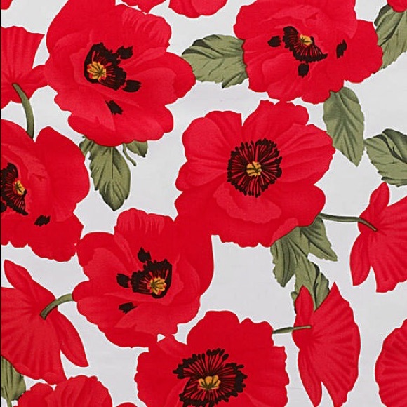 🌺HP🌺Retro Pinup Bespoke Red Poppy Dress NWT 14W - Picture 2 of 5