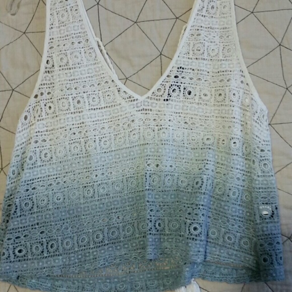 Ombre loose knit crop - Summer !!