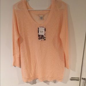 Light peach sweater!!