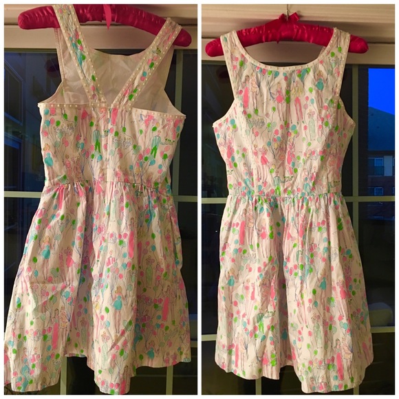 🎈Lily Pulitzer Resort White Pop Sandrine Dress🎀 - Picture 3 of 3