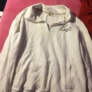VS PINK white sweater