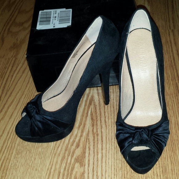Brand new Colin Stuart Black Peep Toe Pump sz 9