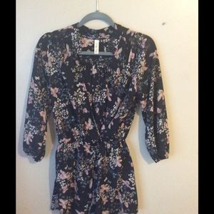 Long sleeved romper