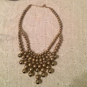 Nordstrom Gold statement necklace