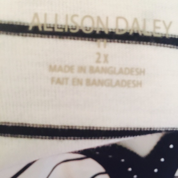 📍SOLD📍Allison Daley Plus Size Tunic Size 2X - Picture 4 of 4