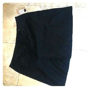 Women's St. John's Bay Black Skirt