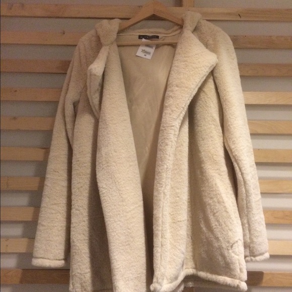 Brandy Melville fuzzy coat