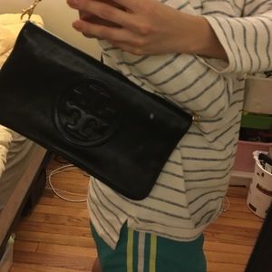 Tory Burch Bags - Tory Burch Bombe Fold-over clutch Tory Burch Bags - Tory Burch Bombe Fold-over clutch