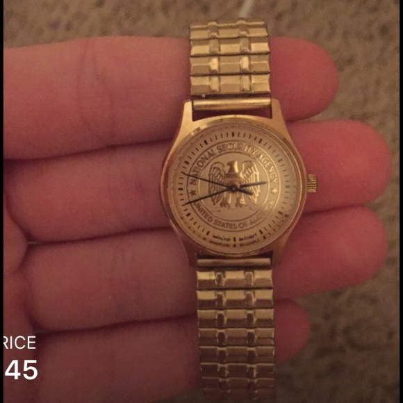 gold eagle watch