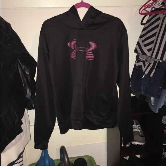Black under armour hoodie xl