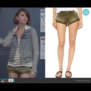 NWT Free People Shorts ASO Teen Wolf Malia Tate