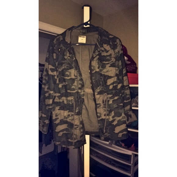 Camo utility jacket.