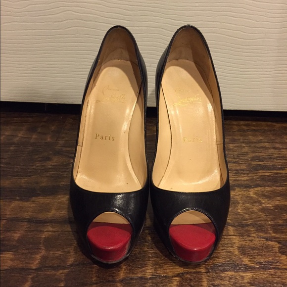 Christian Louboutin Peep Toe Heels