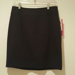Navy Pencil Skirt (Petite/Curvy Fit)
