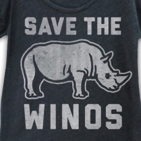 Save the Winos Dark Gray Tee