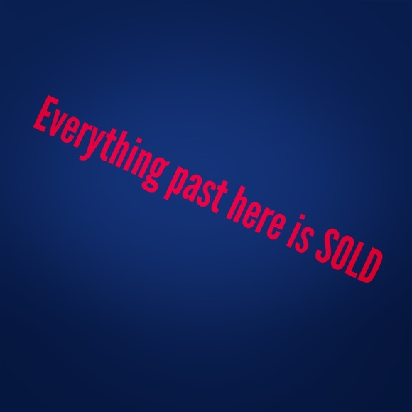 All below are sold
