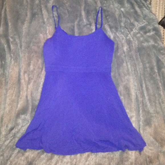 American eagle royal blue dress