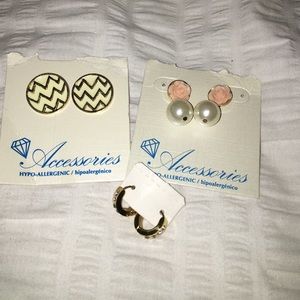 Three new pairs of earrings!