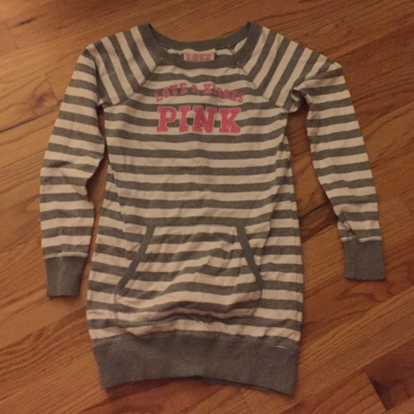 Victoria's Secret Boatneck Tunic Sweatshirt