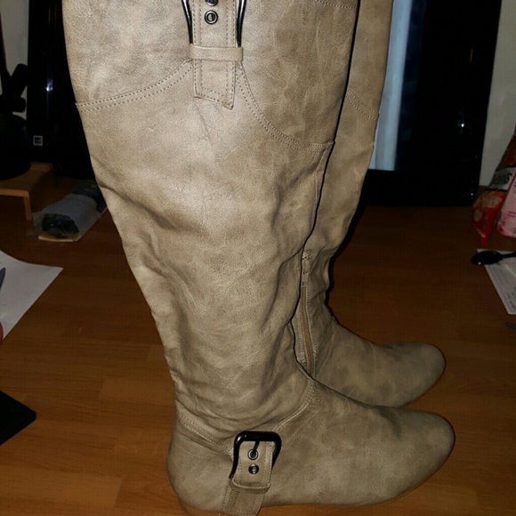 Knee high boots