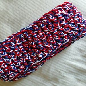 Crocheted Clippers/ Great Britain scarf