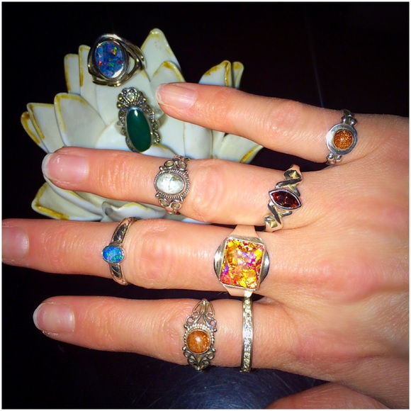 Jewelry - ✨Bundle-Ready!✨Stunning Sterling Silver Rings✨