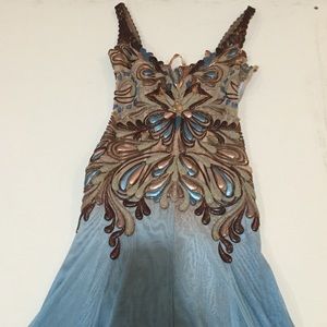 Ema Savahl Gown multicolors
