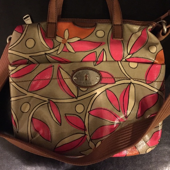 Fossil medium Crossbody