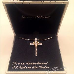 1/10 ct. Diamond 18k Necklace