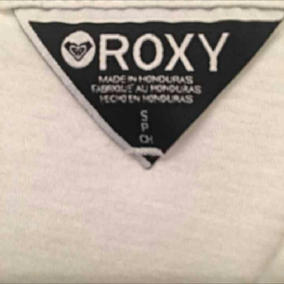 White Roxy Tank w Blk Rhinestones - Picture 3 of 3