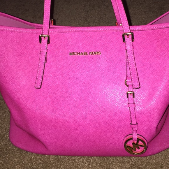Michael Kors Fuchsia Tote