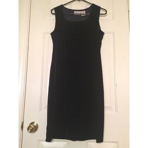 Navy Blue velvet dress