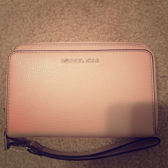 Michael Kors phone wristlet/wallet.