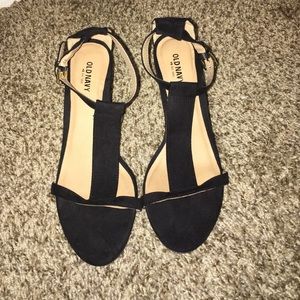 Black 3" Sandals
