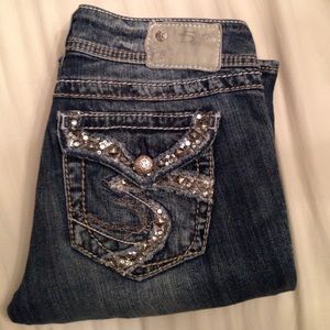 🎀 1HOUR SALE 🎀Silver jeans