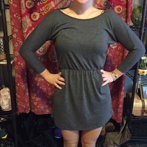 Gray forever 21 dress!! 🔮✨