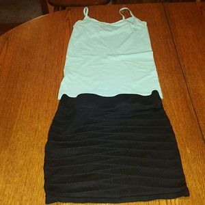 Casual or dress up skirt and tang top