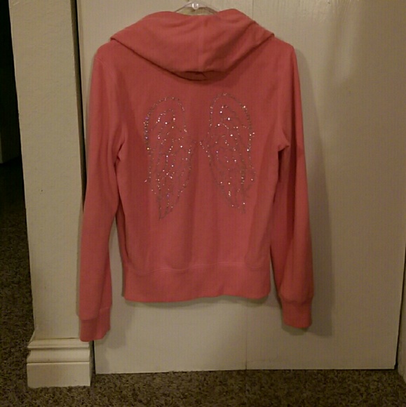 Victoria's Secret Angel Pink Sweatshirt Medium