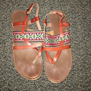Mossimo supply co sandals