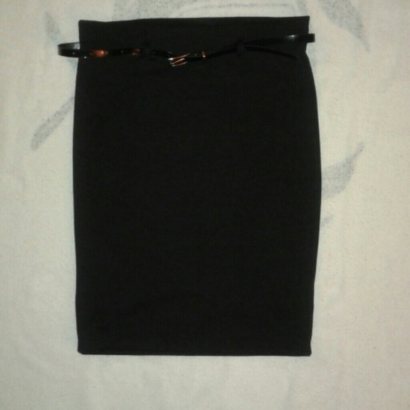 Timing Dresses & Skirts - Pick Your Price!  Black Stretch Pencil Skirt