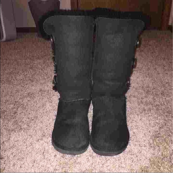black uggs bailey button black uggs bailey button